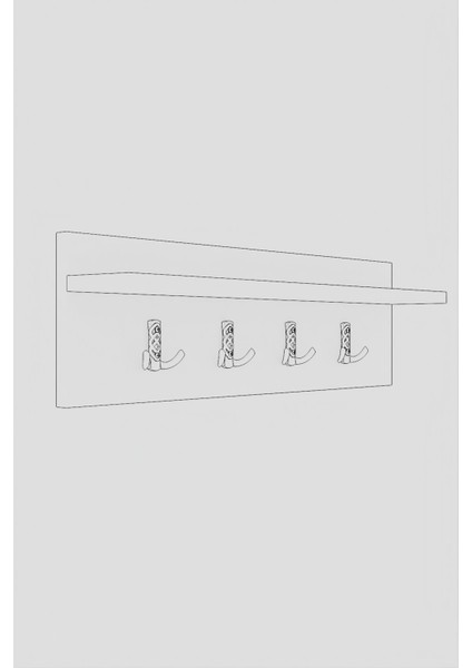 Duvara Monte Antre Hol Giriş Askılık indirimleri