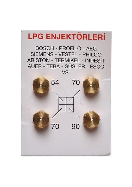 Lpg Ocak Enjektörleri