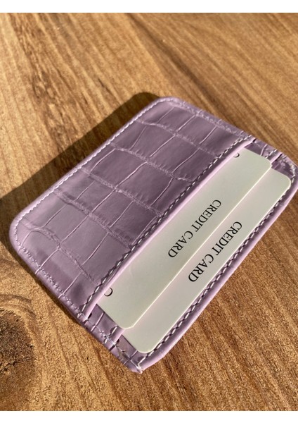 Z&M Collection Para Bölmeli Croco Deri Ultra Ince Küçük Çift Taraflı Kadın Kartlık Cüzdan fırsatları