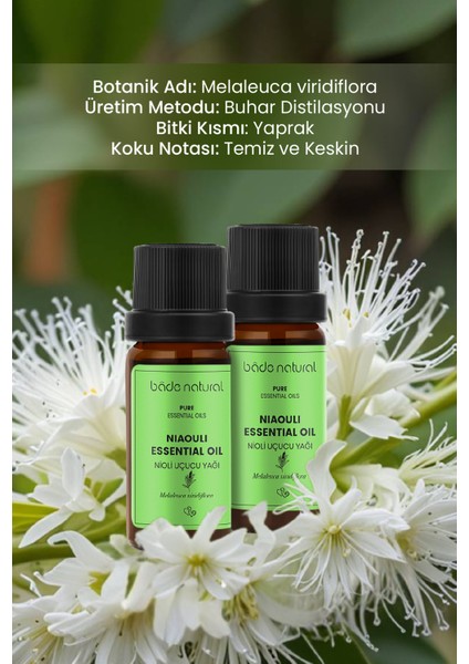 Bade Natural Nioli Uçucu Yağı %100 Saf 10 ml