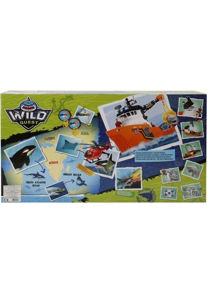 49206 Sesli ve Işıklı Wild Quest Köpek Balığı ve Gemi Oyun Seti fırsatları