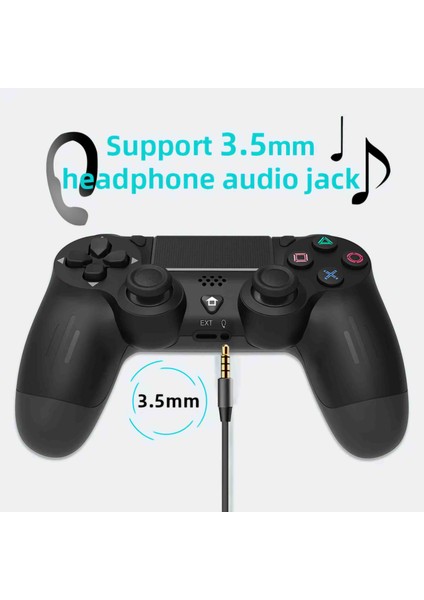 Ps4 Doubleshock 4 Konsol Joystick Yedek Kol Bluetooth Kablosuz Oyun Kolu
