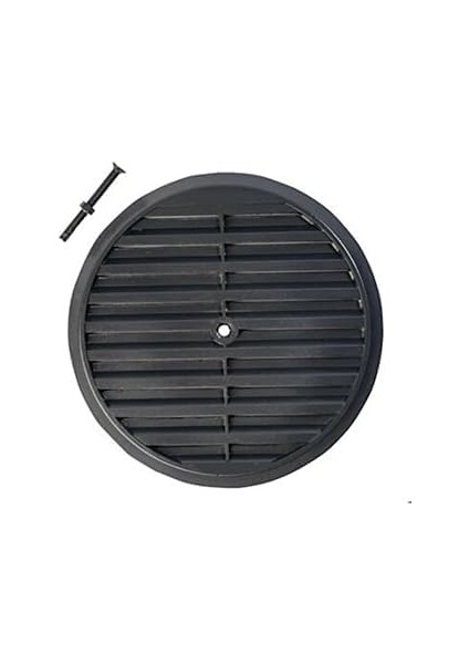 Siyah Menfez Kapağı Doğalgaz Cam Havalandırma