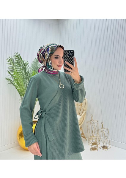 Vıoshıne Kadın Yelekli Triko Elbise fiyatları