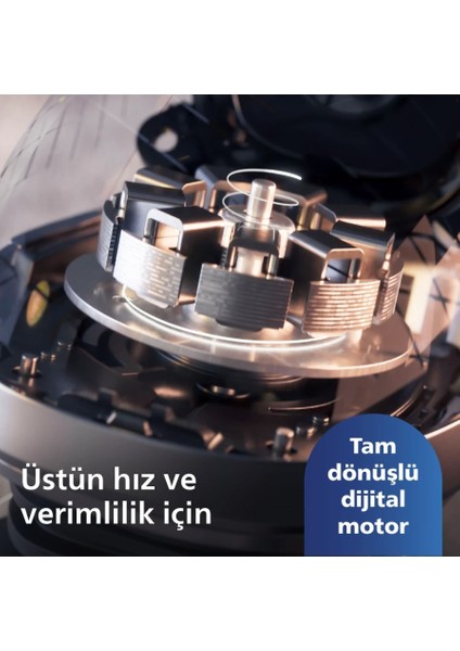 SIfır Traş-Burun Vucüt Erkek Bakım Seti- Premium Kablosuz, 7 yıl motor ve pil ömrü SP9872/22 9000 Serisi Islak Kuru Tıraş Makinesi+One Blade Hafif Pratik Traş