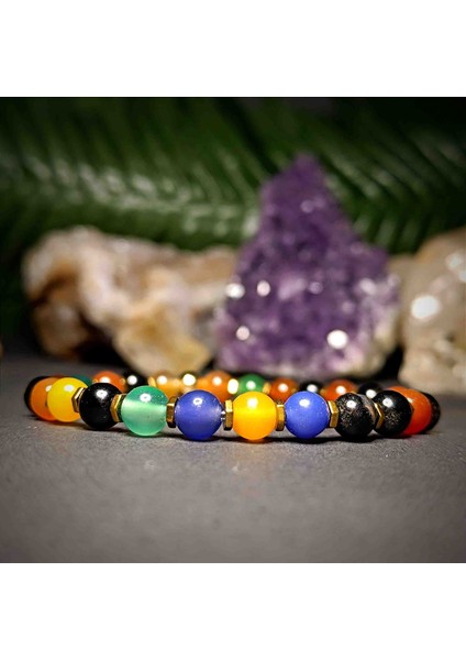 Akik Doğal Taş Bileklik -5 modelleri