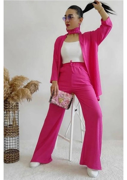 Vıoshıne Kadın Bürümcük Kimono Takım
