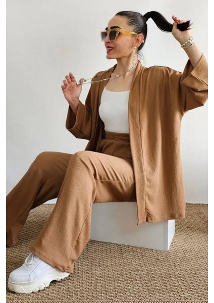 Vıoshıne Kadın Bürümcük Kimono Takım