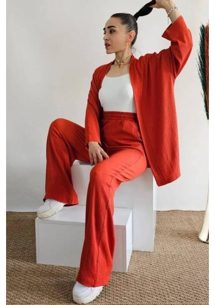 Vıoshıne Kadın Bürümcük Kimono Takım
