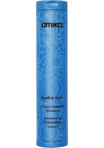 Amıka Hydro Rush - Hyaluronik Asit Içeren Yoğun Nemlendirici Şampuan 275 ml