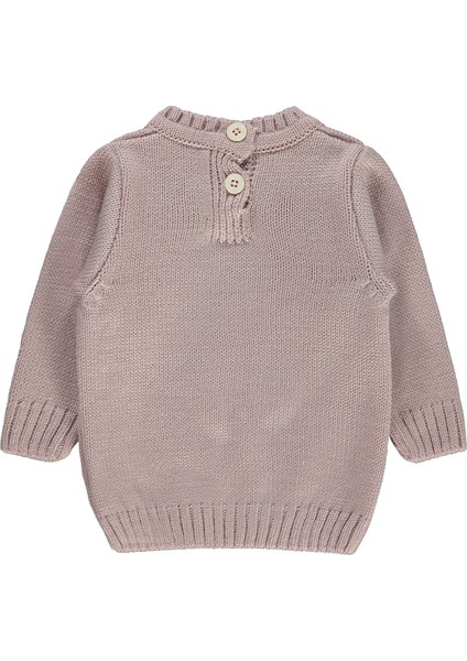 Kız Bebek Triko Kazak 6-18 Ay Pudra fiyatları