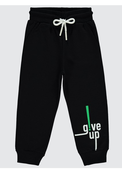 Erkek Çocuk Eşofman Altı 2-5 Yaş Siyah