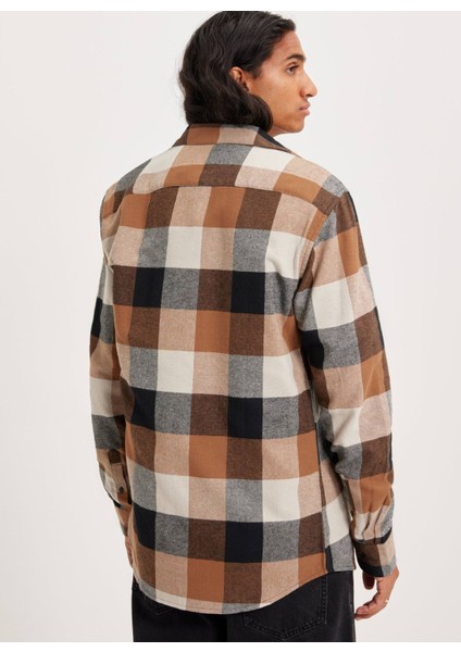 Normal Ekru Kareli Erkek Gömlek Onsgudmund Ls 3t Check Shırt Noos modelleri