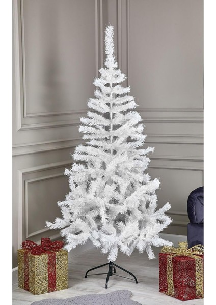Premium Lu x ury Series 210 cm Beyaz Yılbaşı Ağacı