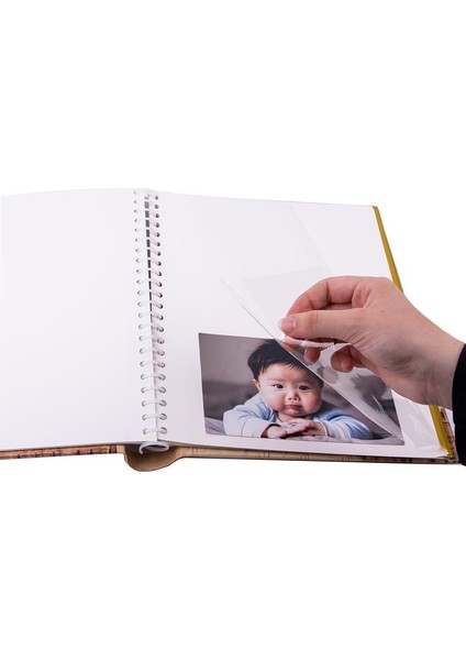 Yapışkanlı Fotoğraf Albümü - 27 x 34 cm - 20 Yaprak modelleri