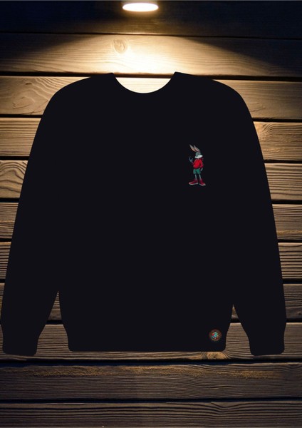 Bugs Bunny Temalı Bisiklet Yaka Sweatshırt fiyatları