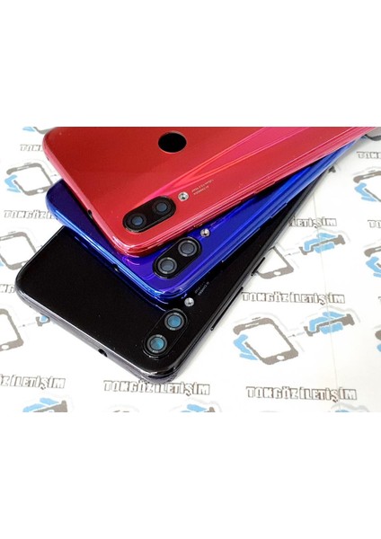 Xiaomi Mi Play Kasa Arka Pil Batarya Kapağı Kasa (Tuş) Kirmizi