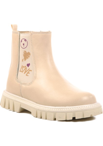 1788-P Krem Içi Polarlı Kız Çocuk Bot modelleri