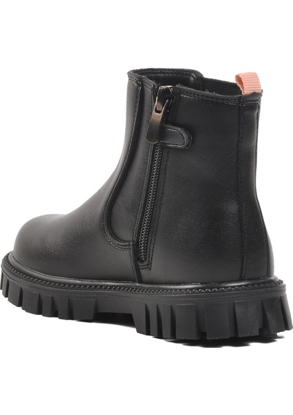 1788-P Siyah-Pudra Içi Polarlı Kız Çocuk Bot fırsatları