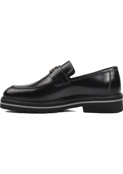 Premium 2871 Siyah Açma Deri Erkek Klasik Ayakkabı fiyatları