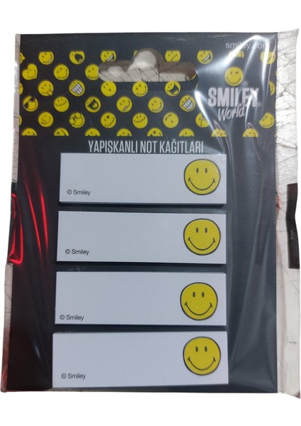 Smiley World 25 Yp 4 Parça Ayraç