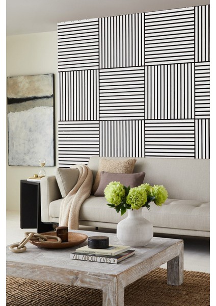 Mdf Ahşap Akustik Duvar Paneli 60 x 60 cm - Beyaz