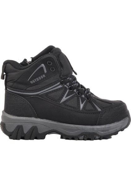 Ayakmod 2301-P Siyah-Füme Unisex Çocuk Outdoor Bot