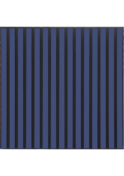 Mdf Ahşap Akustik Duvar Paneli 60 x 60 cm - İzlanda Mavi