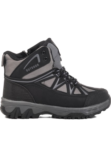 Ayakmod 2301-F Siyah-Füme Unisex Çocuk Outdoor Bot