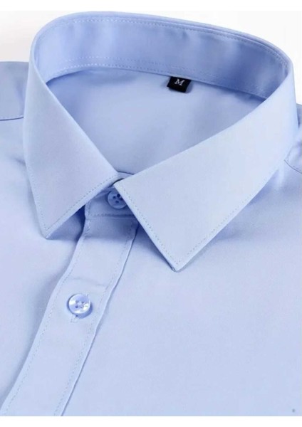 Slim Fit Uzun Kol Nefes Alan Kolay Ütülenen Kravatlık Dört Mevsim Erkek Gömlek fiyatları