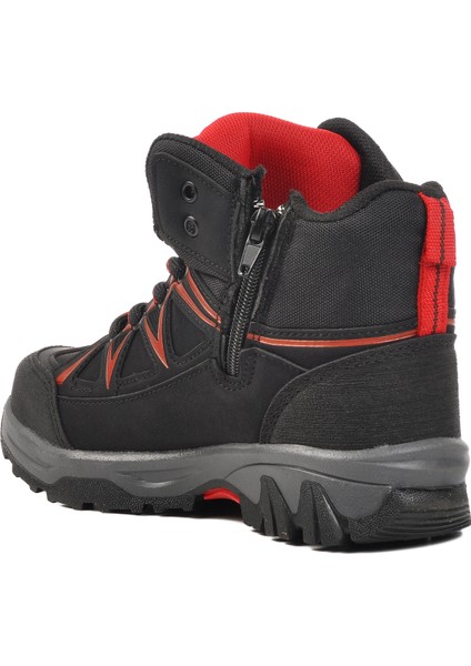 2301-F Siyah-Kırmızı Unise X Çocuk Outdoor Bot