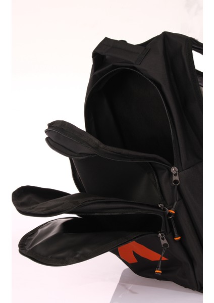 Nil-07 Yarasa Çok Gözlü Geniş Hacimli Terletmeyen Ortopedik Sırt Destekli Lise Ortaokul Okul Çantası fırsatları