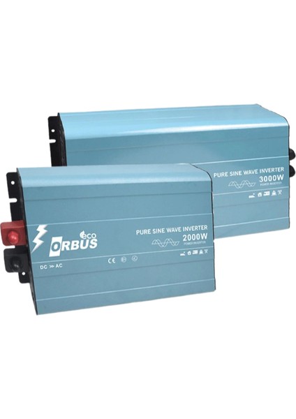 Eco 12 V 3000 W Tam Sinus Inverter