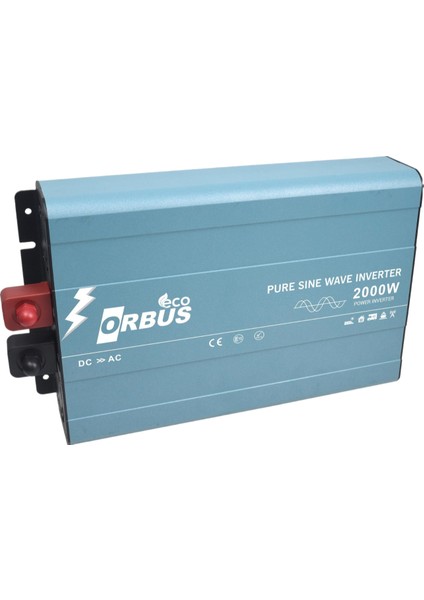 Eco 12 V 2000 W Tam Sinus Inverter