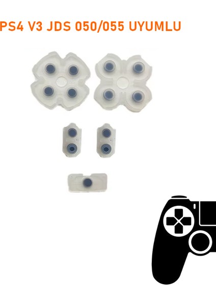 Ps4 V3 Jds Jdm 050 055 Kollar Ile Uyumlu Iç Lastik Takımı