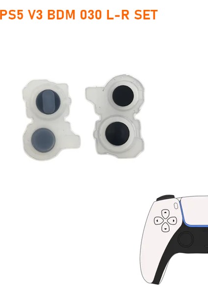 Ps5 V3 Bdm 030 Kollar Ile Uyumlu L R L1 L2 R1 R2 Lastik Takımı