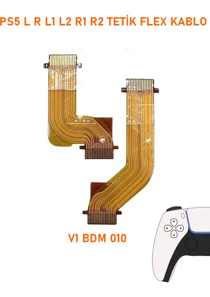 Ps5 V1 Bdm 010 Kollar Ile Uyumlu L R L2 R2 Tetik Flex