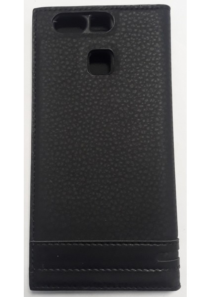 Huaweı P9 Gizli Mıknatıslı Pencereli Lüx Kapaklı Kılıf
