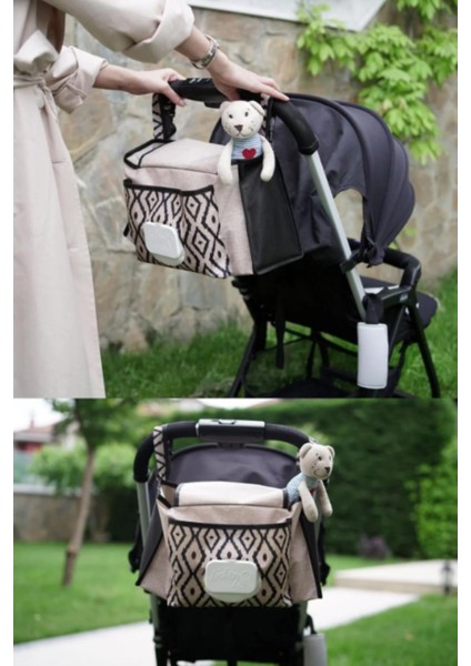 Bebek Arabası Çantası Organizer Anne Bebek Bakım Çantası Puset Düzenleyici Çanta Stroller Bag