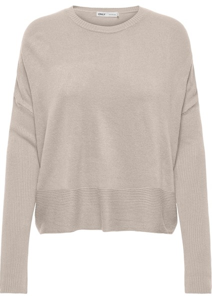 Kadın O Yaka Örme Kazak - 15324237