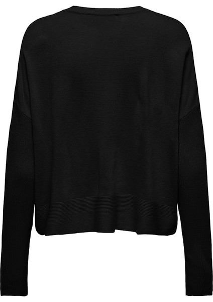 Kadın O Yaka Örme Kazak - 15324237 fırsatları