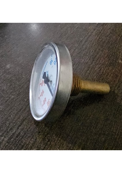 Ø 63 mm -30/+60 °c 5cm. Ark.bağ. Bi-Metal Termo G1/2