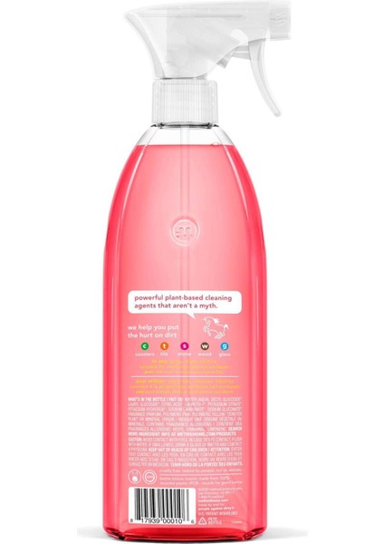 Bitki Bazlı Çok Amaçlı Yüzey Temizleyici Pembe Greyfurt Kokulu 828ml