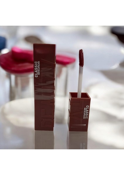 Mate Lips Gloss Mat Likit LR7147 Ruj