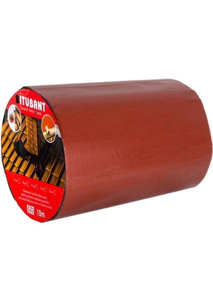 Baca Dibi Su Yalıtım Bandı Kırmızı 20CM x 10MT