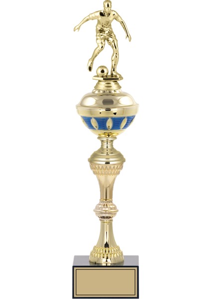 Kişiye Özel Futbol Figürlü Kupa-Okul Kupası-Ödül Kupası-Turnuva Kupası 43 cm