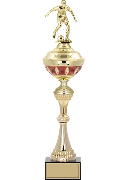 Kişiye Özel Futbol Figürlü Kupa-Okul Kupası-Ödül Kupası-Turnuva Kupası 49 cm