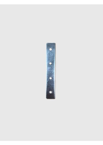Metal Düz Gönye Lama 15X90 2 mm Dört Delikli