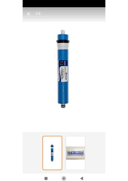 Mebran Filte Seti 1812 Olan Bütün Arıtmaya Uyumludur fırsatları