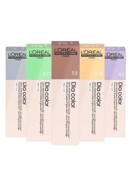 Dia Color Amonyaksız Parlak Saç Boyası 60ML 6 - Koyu Kumral fiyatları